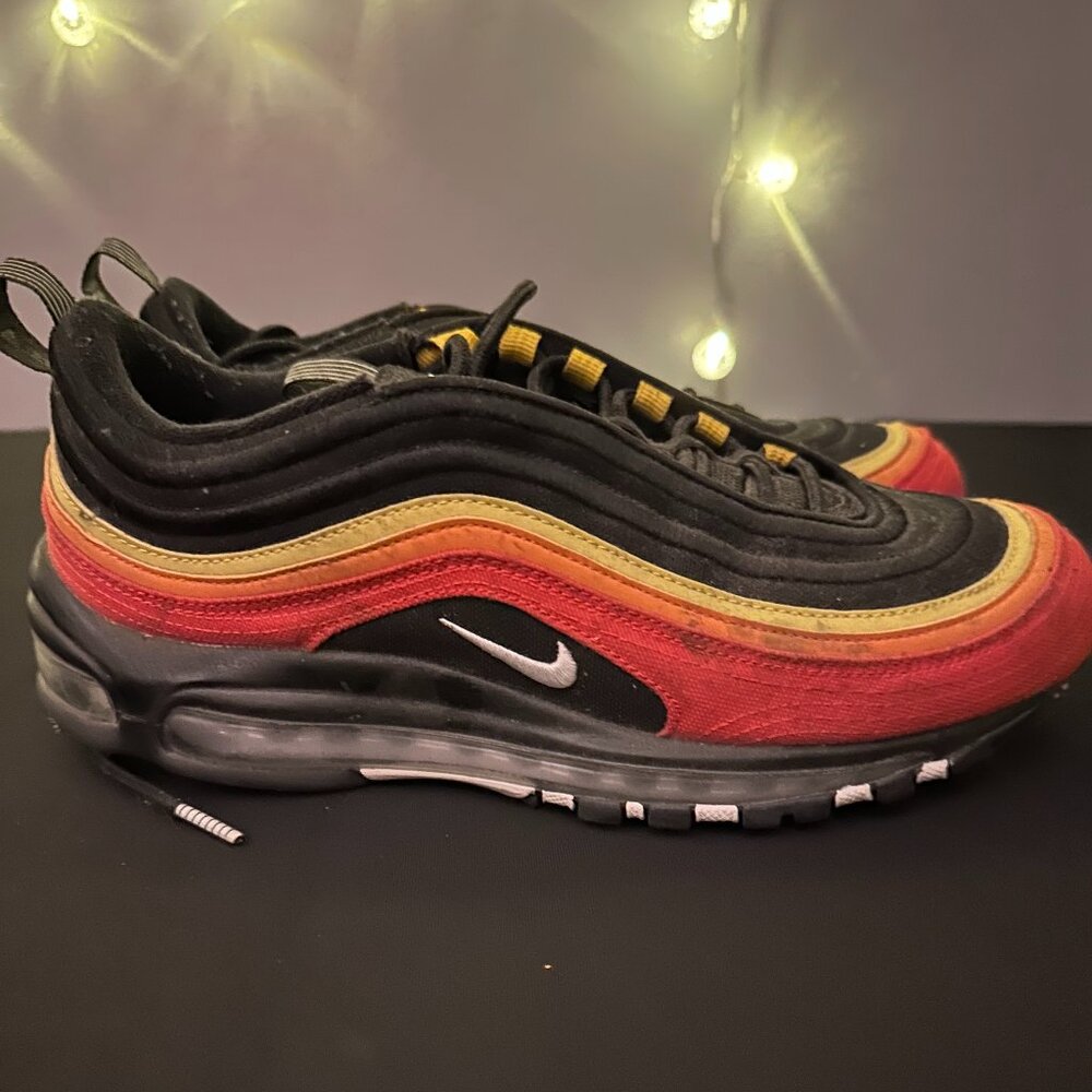 GUC, Nike Air Max 97 Hanshin Tigers sneakers, CT4525-00, men's size 9.5